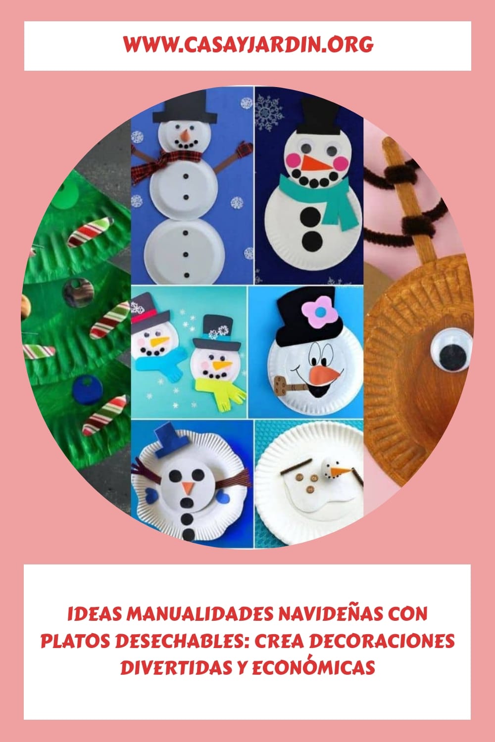 Ideas Manualidades Navidenas con Platos Desechables Crea Decoraciones Divertidas y Economicas generated pin 12427 1