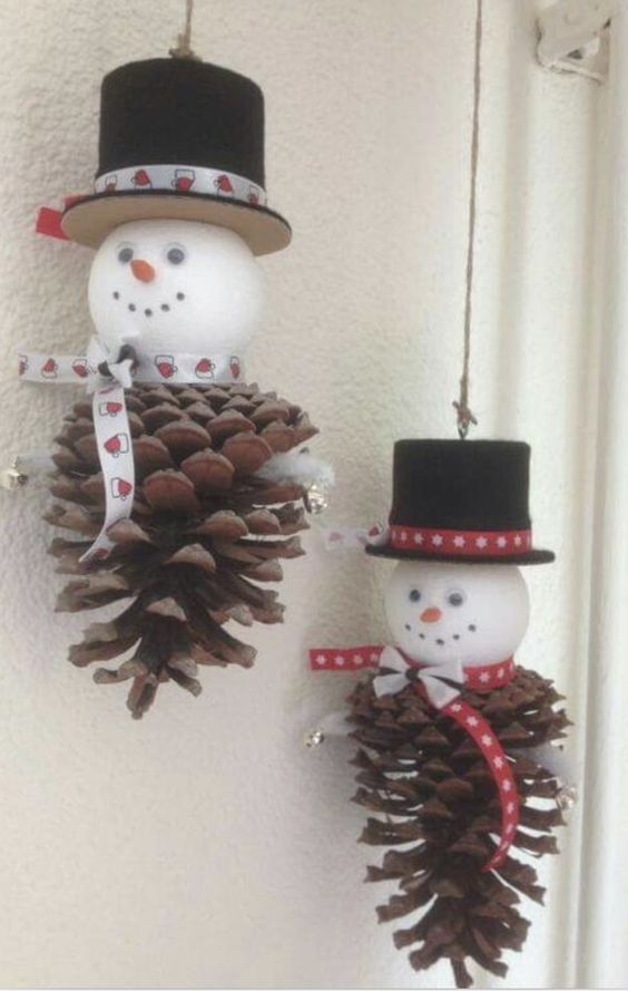 decoraciones navidenas con bolas de poliestireno 7