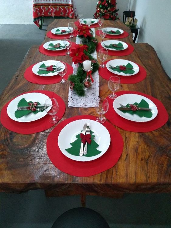 ideas para decorar tu mesa de navidad 5