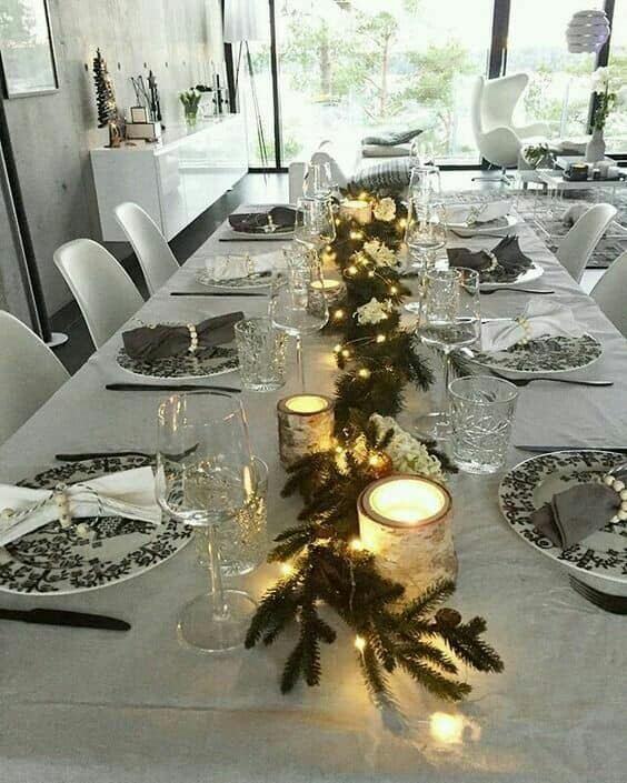 ideas para decorar tu mesa de navidad 9