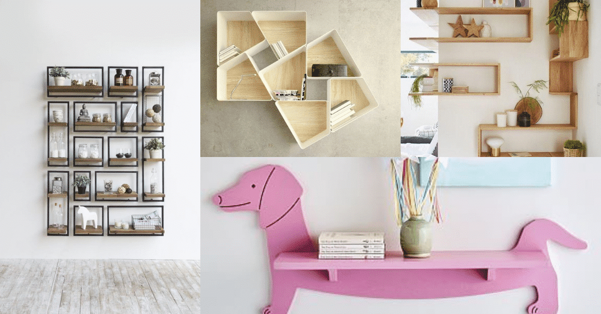 5 ideas modernas para decorar con estanterías la pared - Blog Goian