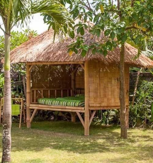 kioscos para tu patio con hojas de palma 6